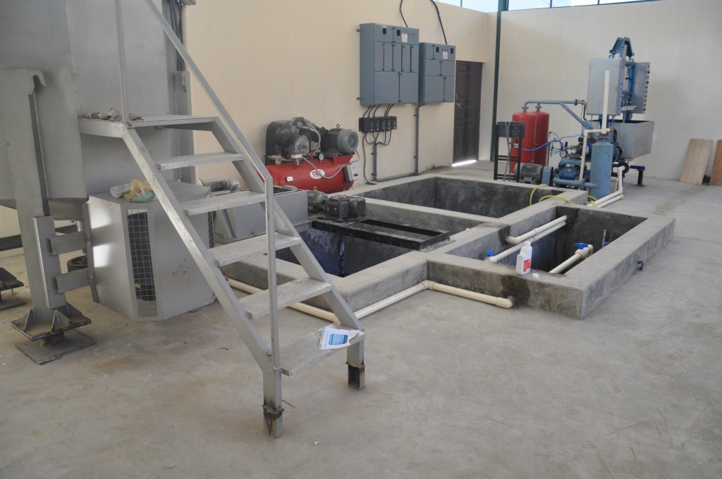 Full set of machinery at the YDF Eco-Friendly Initiative